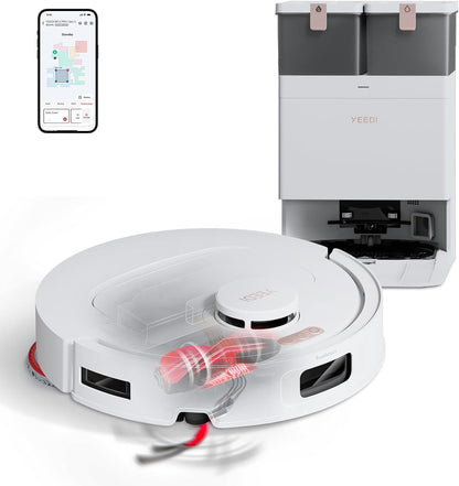 Robot Vacuum and Mop, 25000Pa Suction