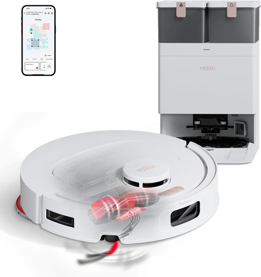 Robot Vacuum and Mop, 25000Pa Suction