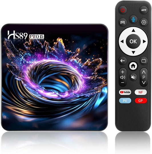 2026 Android 14 TV Box 2GB RAM 16GB ROM, Powerful RK3539 Support WiFi6