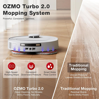 Robot Vacuum and Mop, 25000Pa Suction