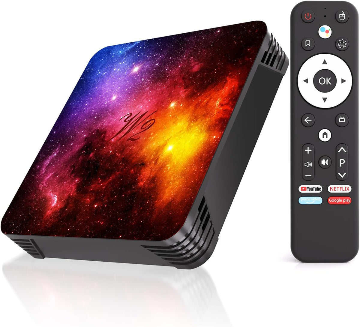 Android TV Box 14.0 ,4GB+64GB, 8K Video Support,USB 2.0/3.0