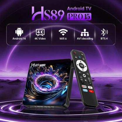 2026 Android 14 TV Box 2GB RAM 16GB ROM, Powerful RK3539 Support WiFi6