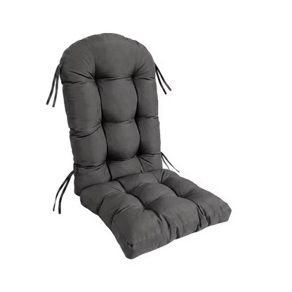 Garvee Adirondack Chair Cushion – Tufted Thick Pad with Ties, Waterproof High-Elastic High-Back Seat for Indoor/Outdoor Patio, Porch, Yard Chairs