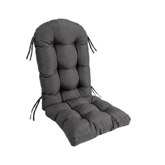Garvee Adirondack Chair Cushion – Tufted Thick Pad with Ties, Waterproof High-Elastic High-Back Seat for Indoor/Outdoor Patio, Porch, Yard Chairs