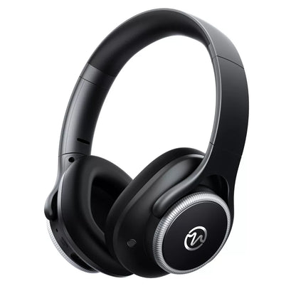 VEATOOL Hybrid ANC Over-Ear Headphones: Bluetooth 6.0, 60H Playtime, Foldable, Hi-Res Audio, Deep Bass, Built-in Mic (Travel/Office)
