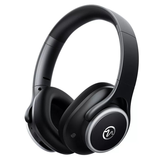 VEATOOL Hybrid ANC Over-Ear Headphones: Bluetooth 6.0, 60H Playtime, Foldable, Hi-Res Audio, Deep Bass, Built-in Mic (Travel/Office)
