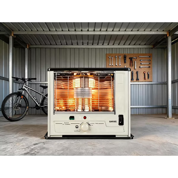 Garvee Portable Kerosene Heater, 9800 BTU Kerosene Space Heater, 360 Degree Radiant Heat, No Electricity Needed