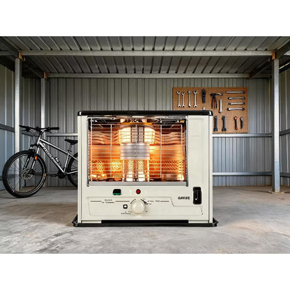 Garvee Portable Kerosene Heater, 9800 BTU Kerosene Space Heater, 360 Degree Radiant Heat, No Electricity Needed