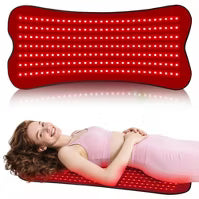 Morfone 31x14in 660nm+850nm Near Infrared Red Light Therapy Pad 210 LED High PowerTherapy Mat