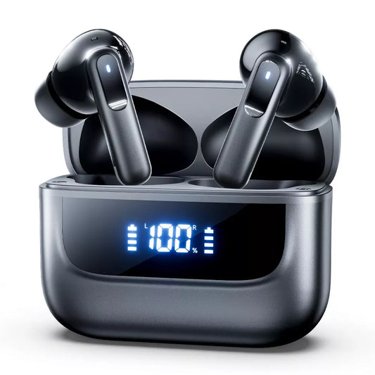 VEATOOL Wireless Earbuds Bluetooth Headphones V5.4 Stereo Ear buds with Noise Cancelling Mics 50H Playback Mini Case